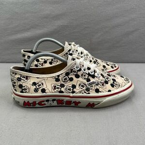 VANS Disney Authentic Womens Size 6.5 Shoes VINTAGE Mickey Mouse USA 1995